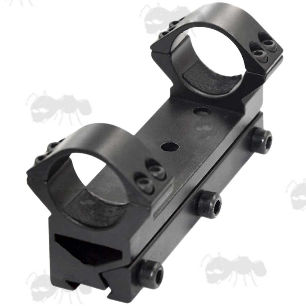 QuickDetach Thumbscew Dovetail Rail Scope Ring Mounts Quick Fitting