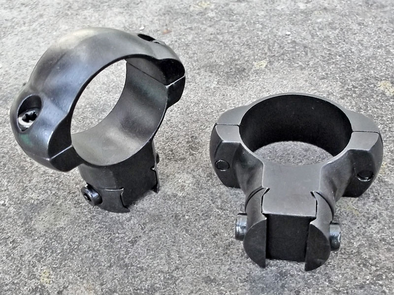 Steel Dovetail Scope Mounts 9.511mm Rails UK Freepost