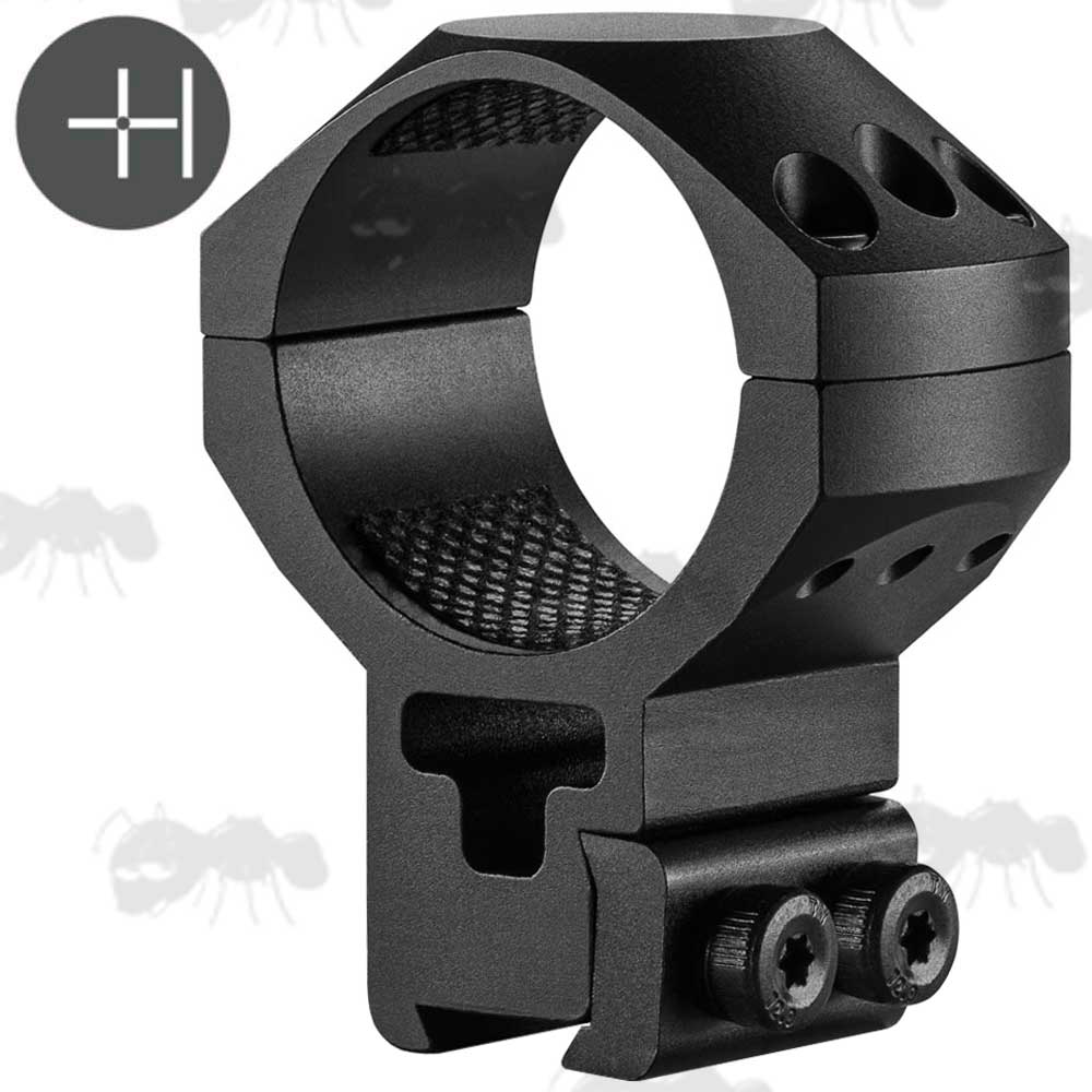 Hawke Tactical Dovetail Rail Scope Mount, High Profile Design for 34mm Diameter Scope Tube, Model 22110
