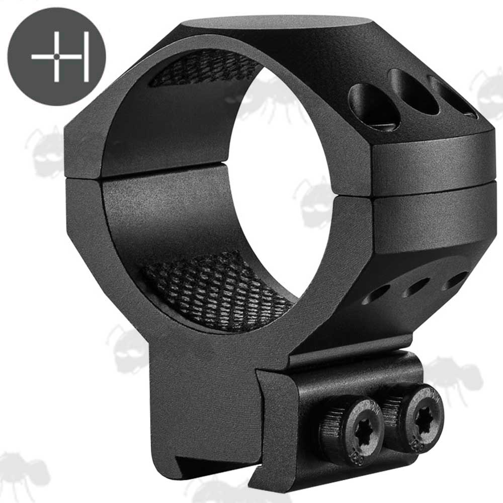 Hawke Tactical Dovetail Rail Scope Mount, Medium Profile Design for 34mm Diameter Scope Tube, Model 22109