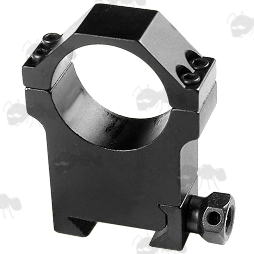 Extra High Weaver Scope Mounts Torch / Flashlight Ring Mount