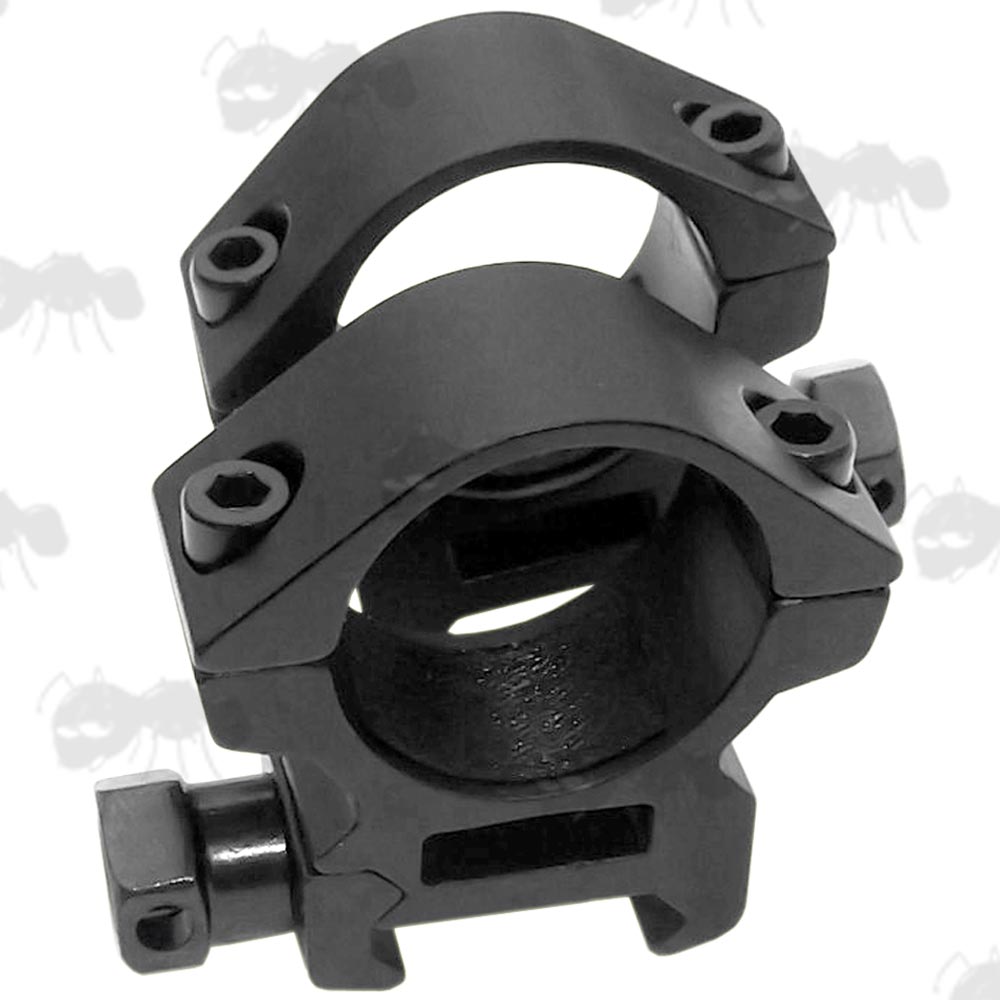 Weaver Rail Standard Scope Rings 25mm & 30mm Picatinny Ring Mounts