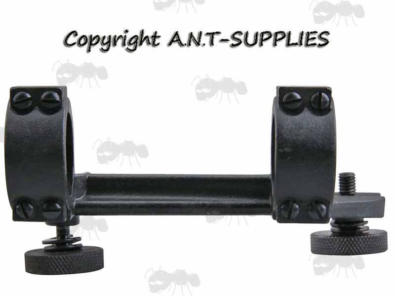 Top View Of The Lee Enfield No.4 Steel Rifle Scope Mount