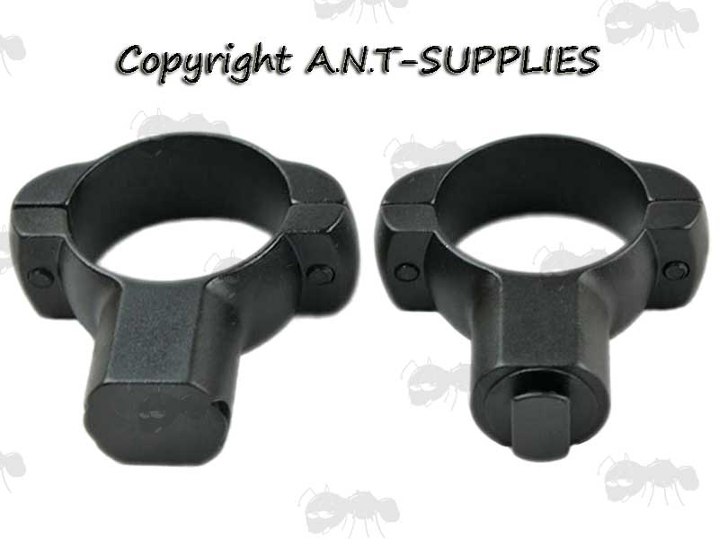 Rotary Dovetail Scope Mounts Steel Two Piece Mount UK Freepost