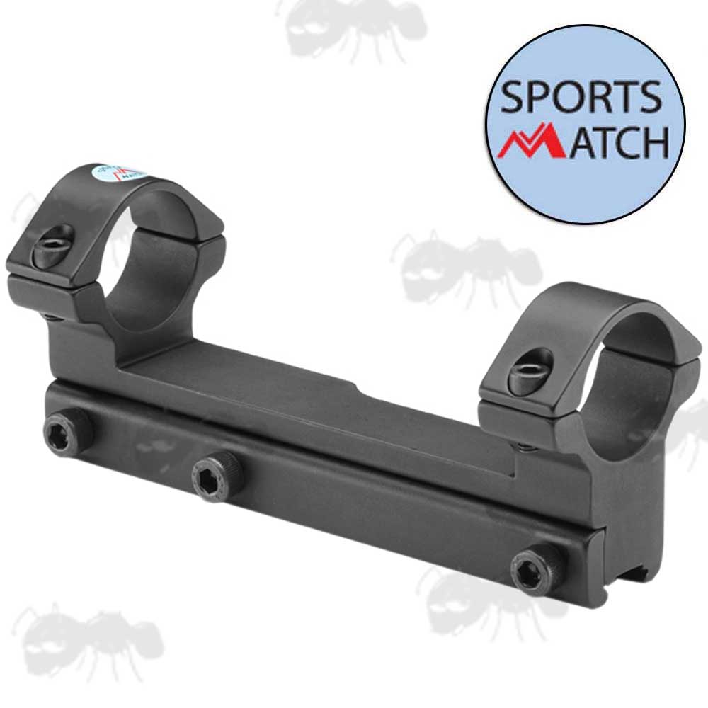 HOP18C Sportsmatch 9.5-10.5mm Dovetail One Piece High 25mm Diameter Scope Mount For Sharp Innova / Ace Air Rifles