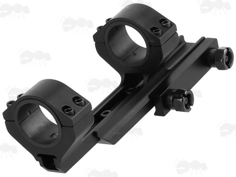 One Piece Adjustable Length Cantilever 30mm Scope Ring Mount for Weaver / Picatinny Rails
