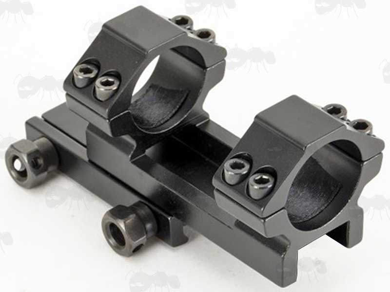 One Piece Forward Reach 25mm Scope Ring Mount for Weaver / Picatinny Rails