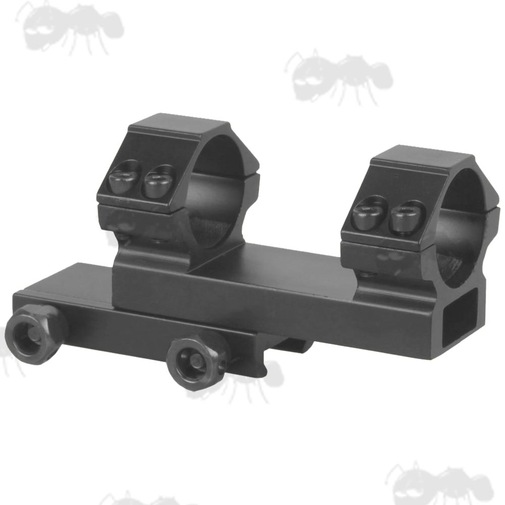 Weaver Forward Reach Scope Rings Picatinny 25mm & 30mm Diameter Mounts