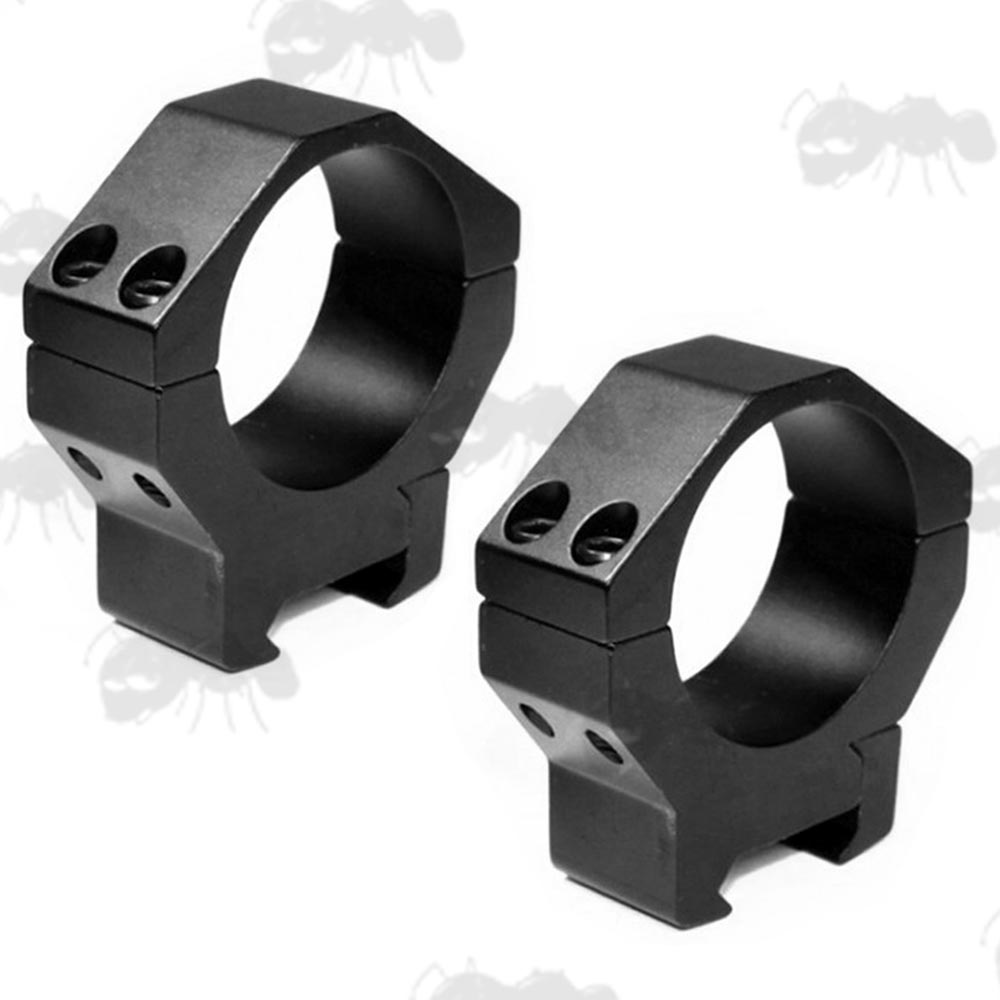 Low-Profile Double Clamped 34mm Scope Ring for Weaver / Picatinny Rails
