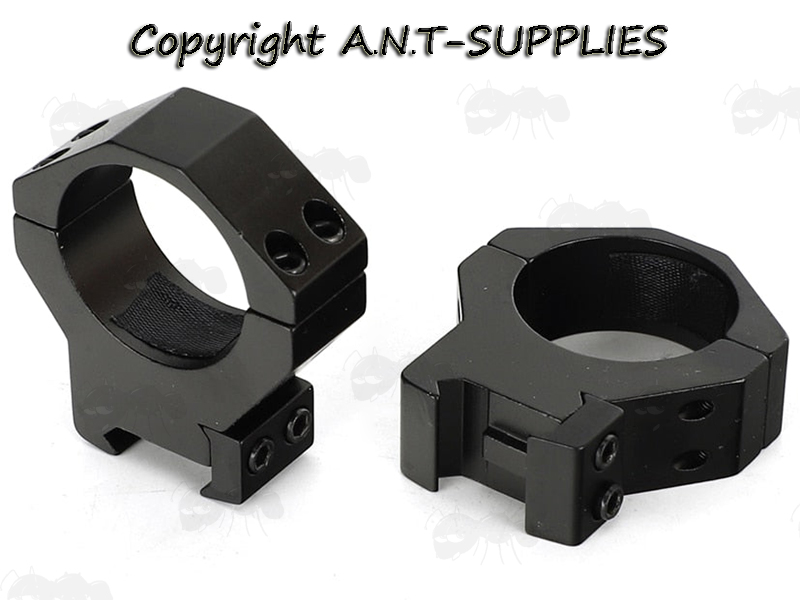 Medium-Profile Double Clamped 35mm Scope Ring for Weaver / Picatinny Rails