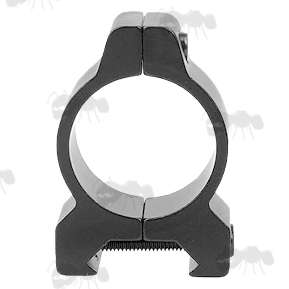 Low-Profile Vertical Split 25mm Scope Ring Mount for Weaver / Picatinny Rails