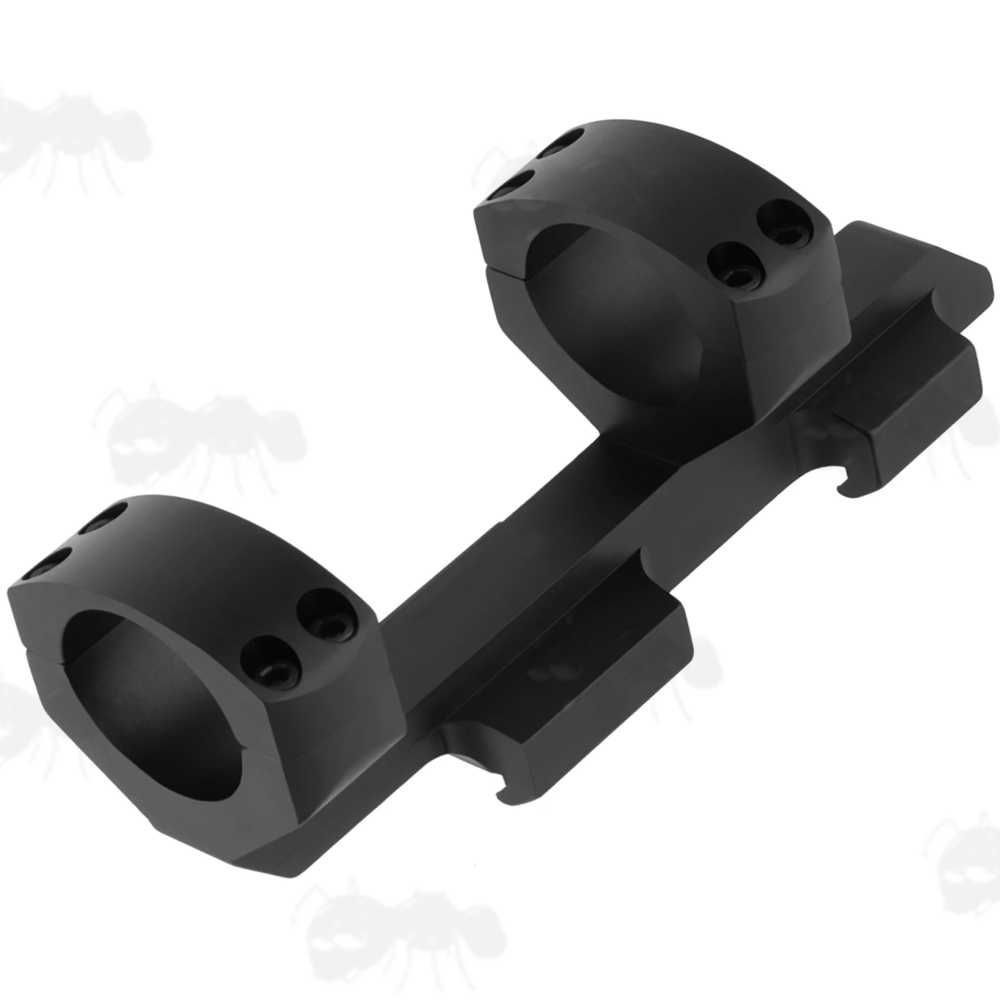 20MOA High-Profile Double Clamped 30mm Scope Rings One Piece Mount for Weaver / Picatinny Rails