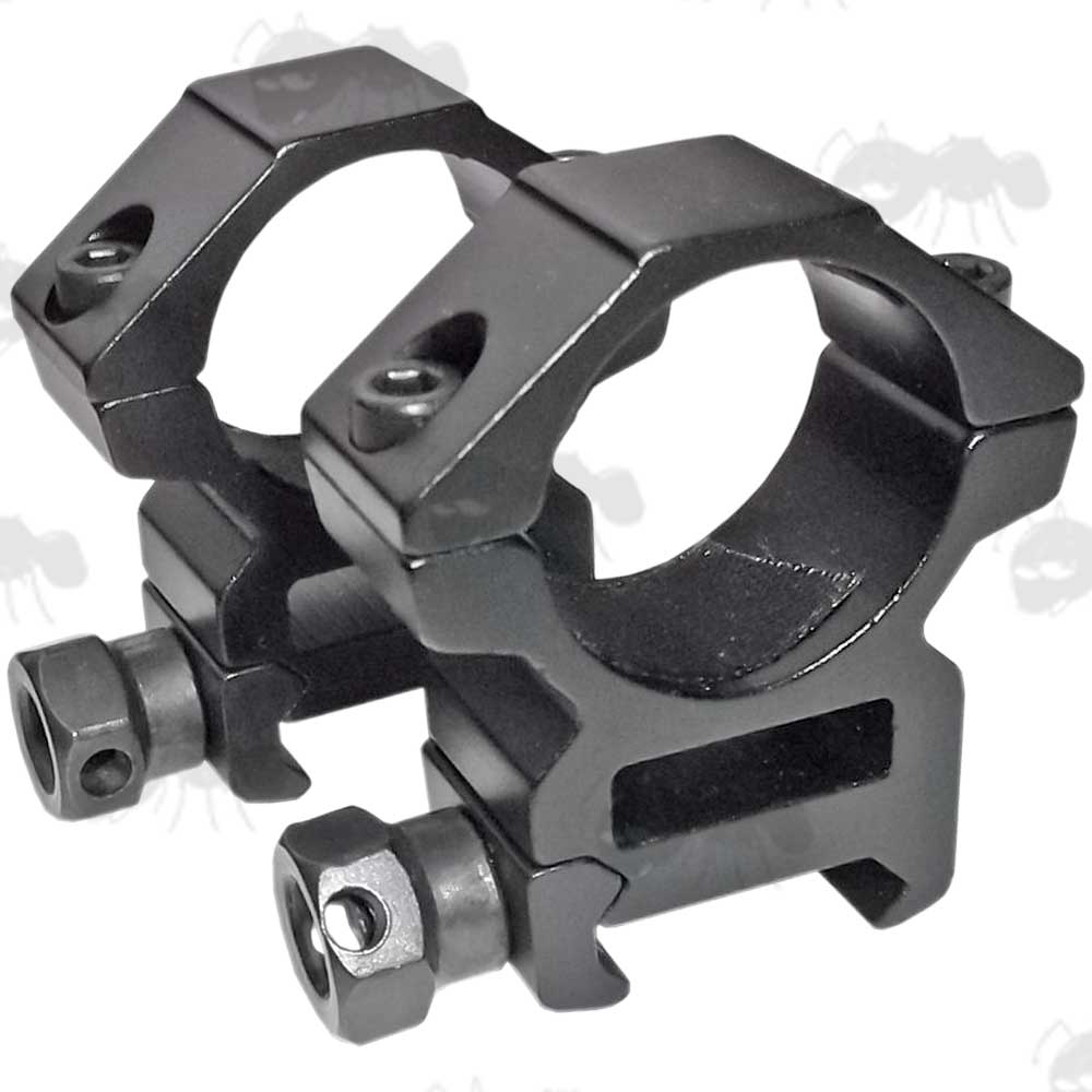 Weaver Rail Standard Scope Rings 25mm & 30mm Picatinny Ring Mounts