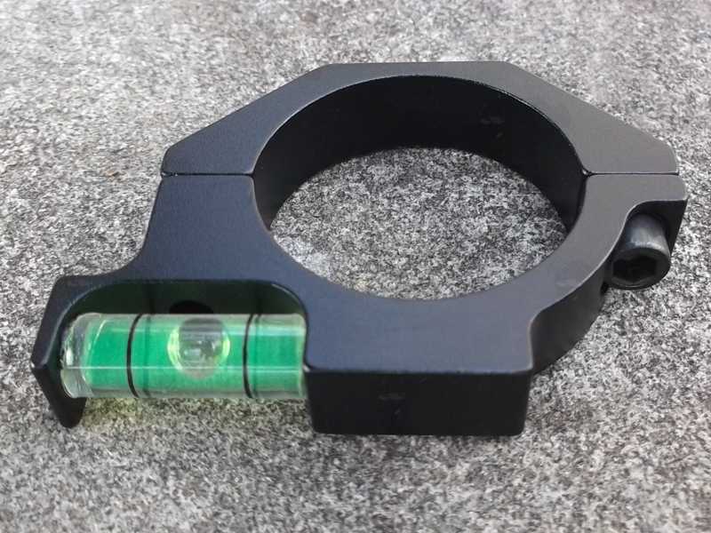 Supporto Per Mirino Tattico FIRECLUB – Livella A Bolla Per Tubi 25,4/30 Mm, Alluminio 6061-T6, Adatto Per Caccia E Tiro – Nero Anodizzato