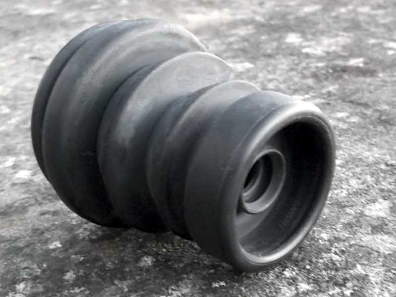 Gehmann Rear Sight Concertina Black Rubber Eyecup