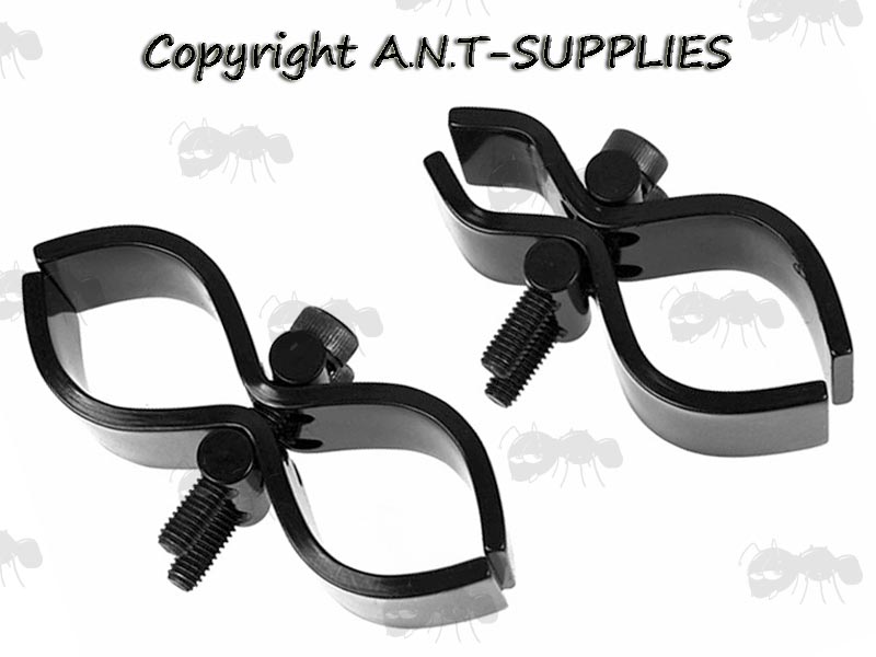 Small and Standard Sized Universal Metal Scope Tube Clamp Mount