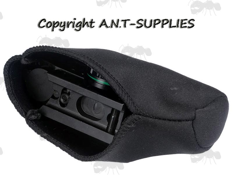 Standard Length Black Neoprene Dot Sight Cover