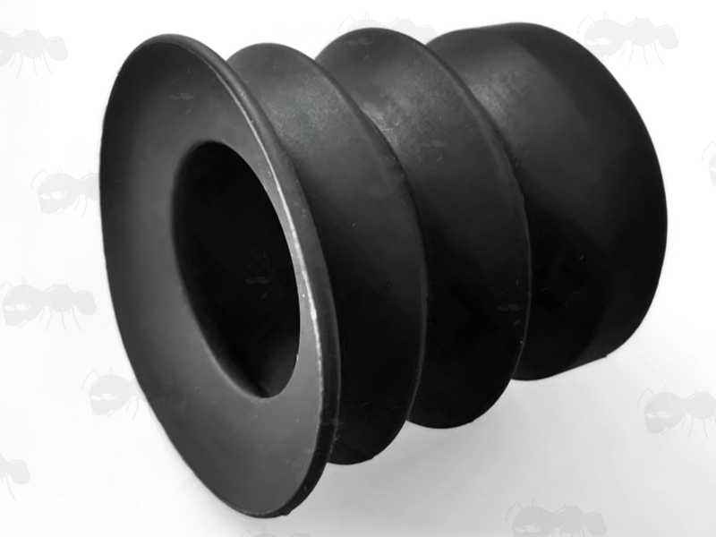 Night Vision Scope Black Rubber Concertina Eyepiece with 35mm to 40mm Diameter Fitting