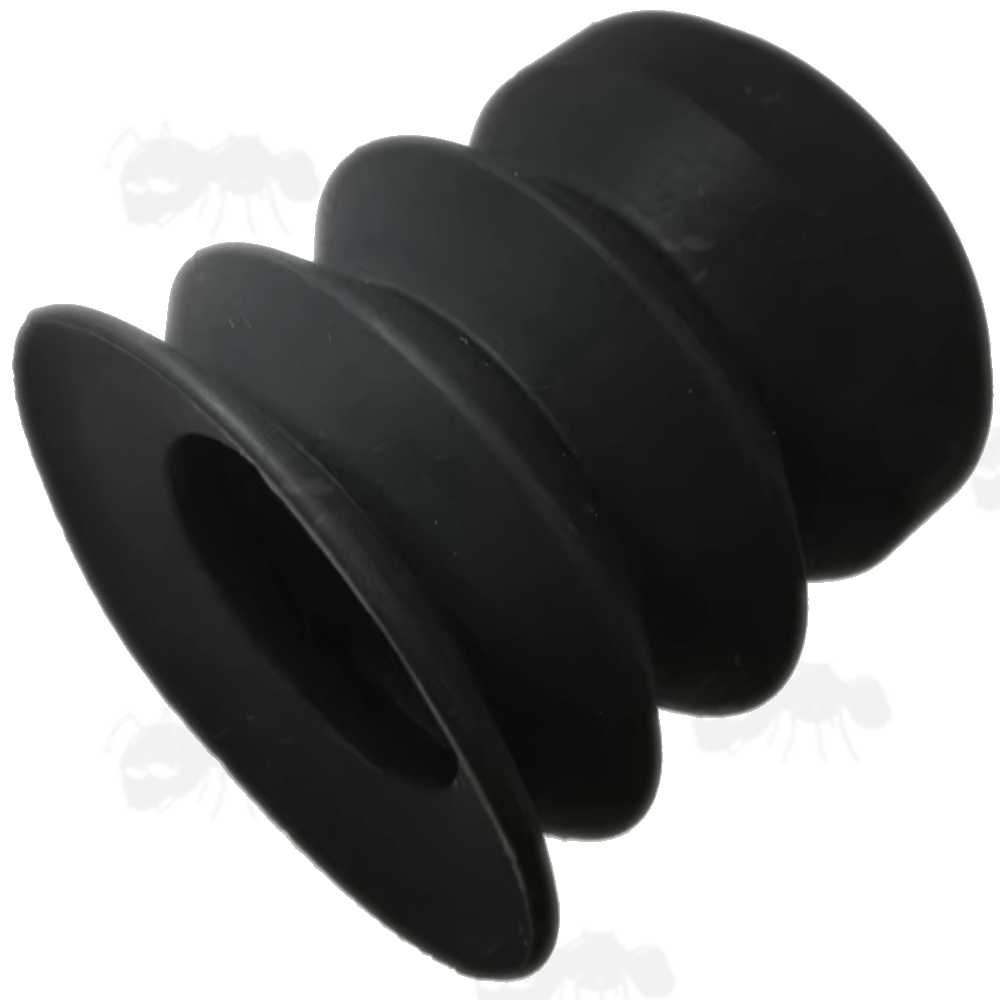 Night Vision Scope Black Rubber Concertina Eyepiece with 35mm to 40mm Diameter Fitting