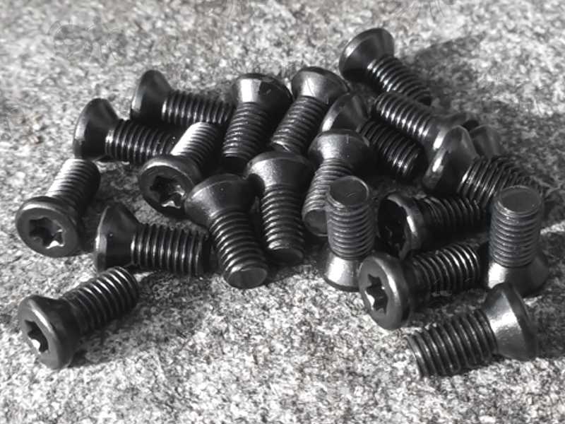 Pack of Twenty 6-48 Replacement Scope Rail / Mount Screws with Countersunk T10 Heads