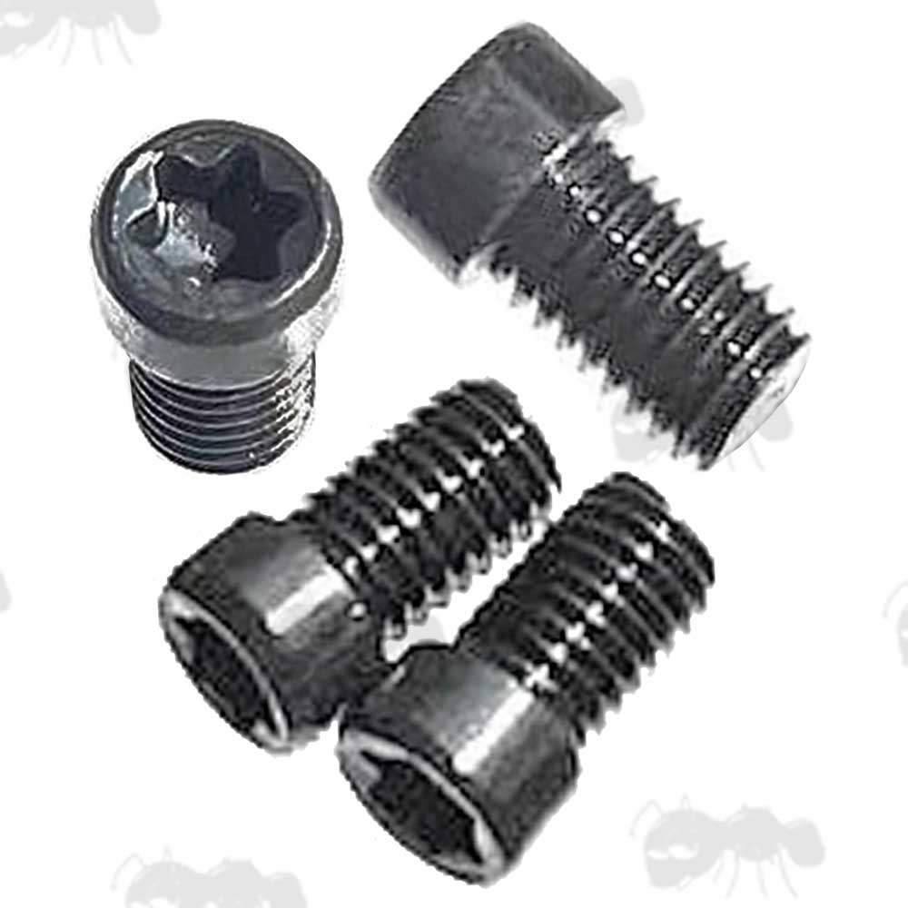 Pack of Four 8-40 Replacement Scope Rail / Mount Screws with T15 Heads