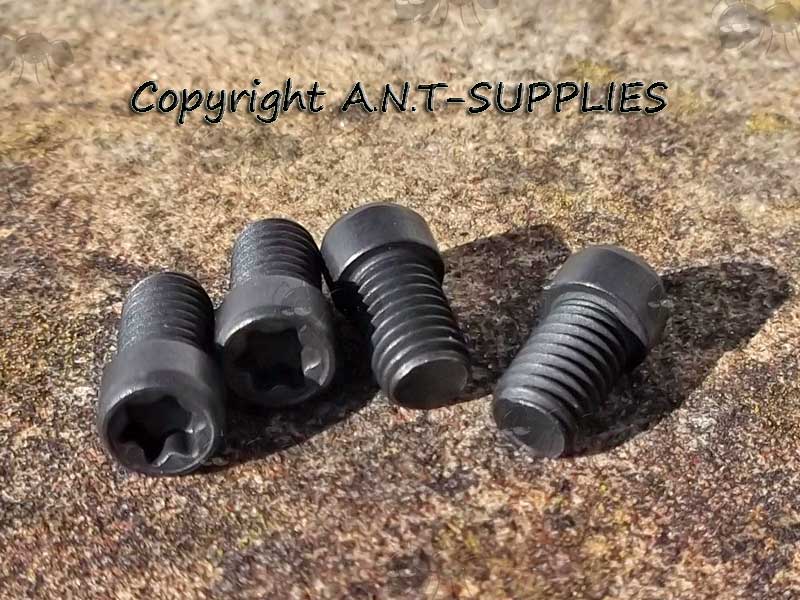 Pack of Eight 8-40 Replacement Scope Rail / Mount Screws with T15 Heads