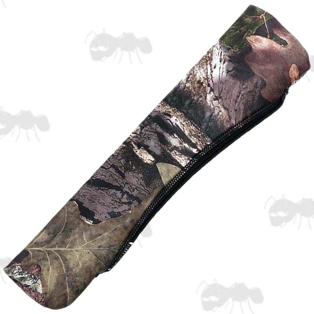 Oak Leaf Dark Camouflage Neoprene Rifle Scope Cover