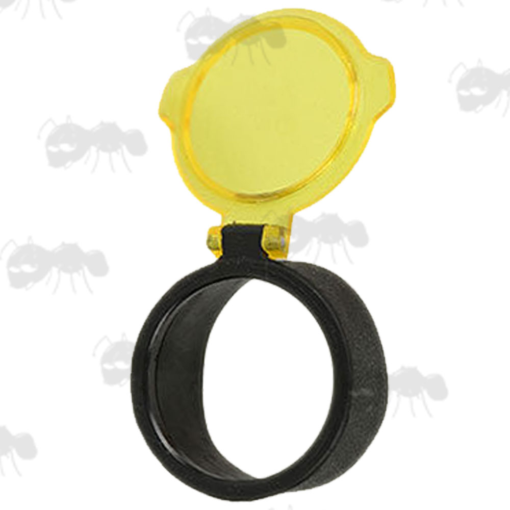 Rifle Scope Lens Covers FlipUp Cover Black or Clear Lenses