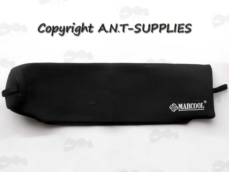 All Black Extra Large Neoprene Rifle Scope Cover