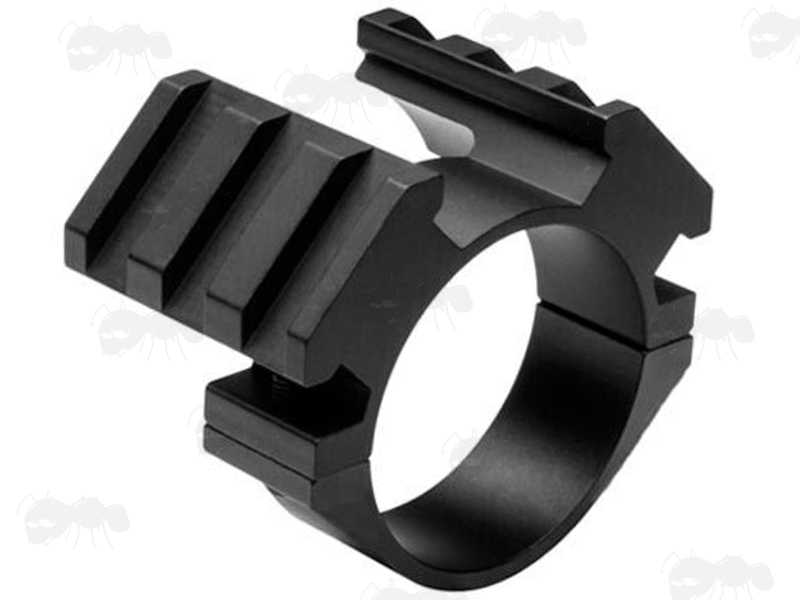 30mm Scope Tube Twin Accessory Rail Ring Mount