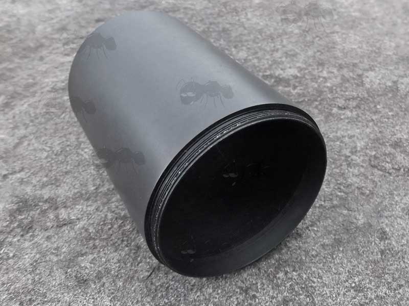 Black Metal Telescopic Scope Sunshade Threads