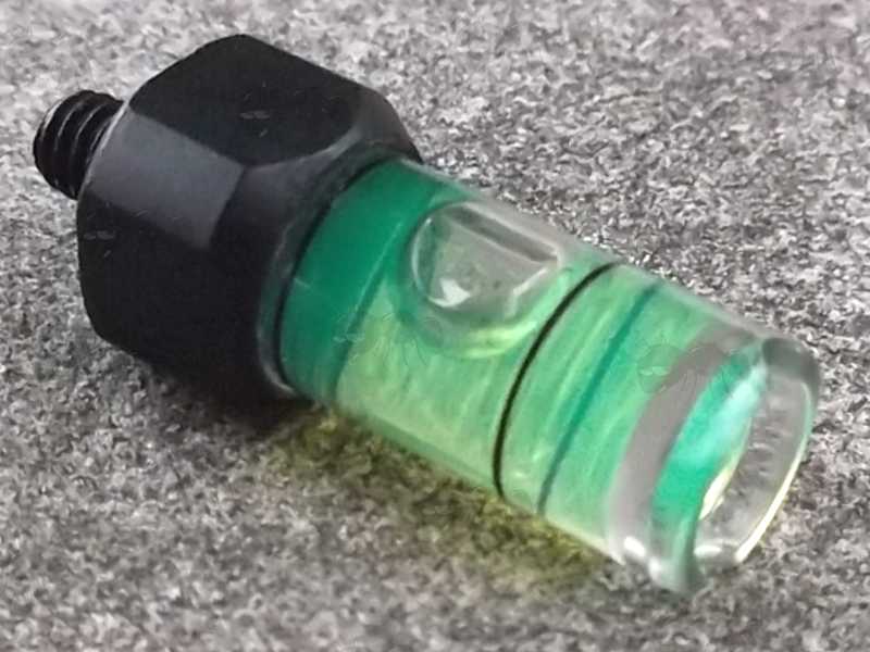 Screw-In M4 Spirit Level for Rifle Scope Mounts