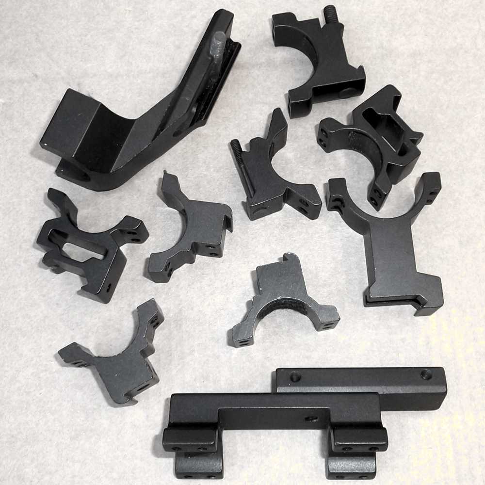Bundle of Body Parts of Scope Mounts