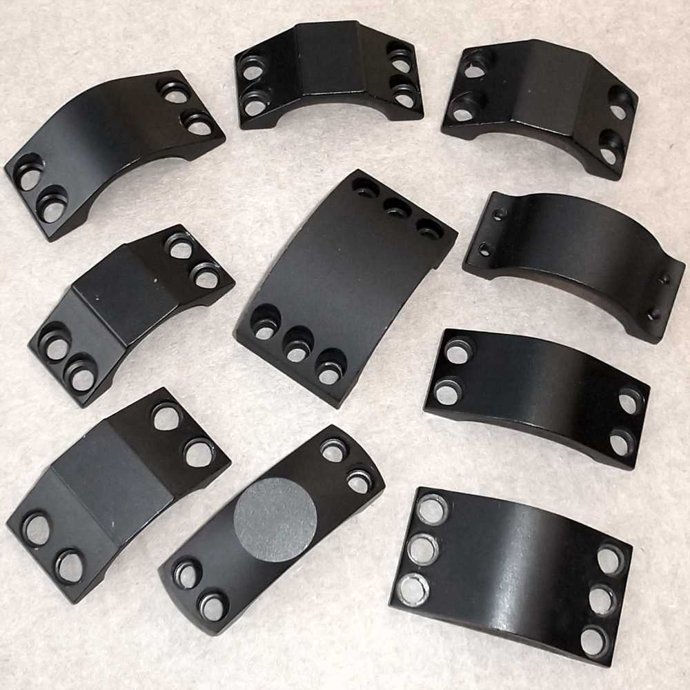 Bundle of Ring Tops of Scope Mounts