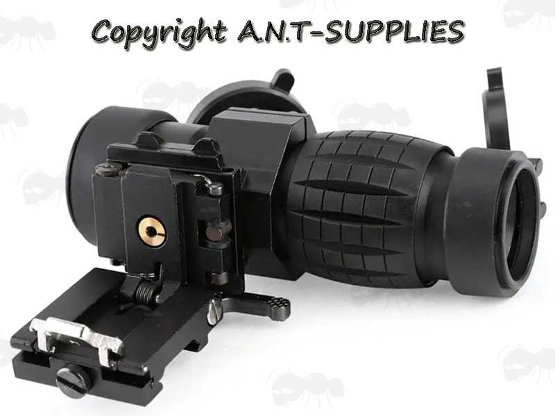 Flip To The Side Weaver / Picatinny Rail Fitting Airsoft Sight Magnifier with x3 Magnification