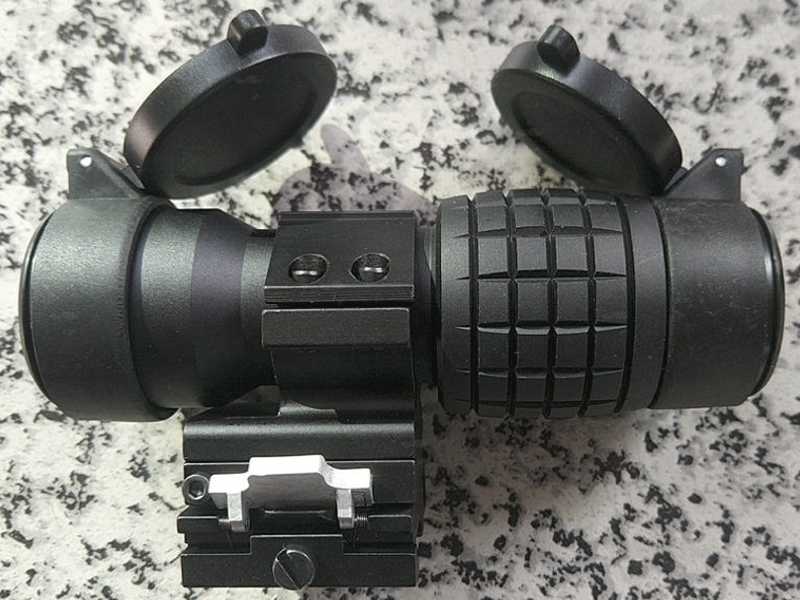 Flip To The Side Weaver / Picatinny Rail Fitting Airsoft Sight Magnifier with x3 Magnification
