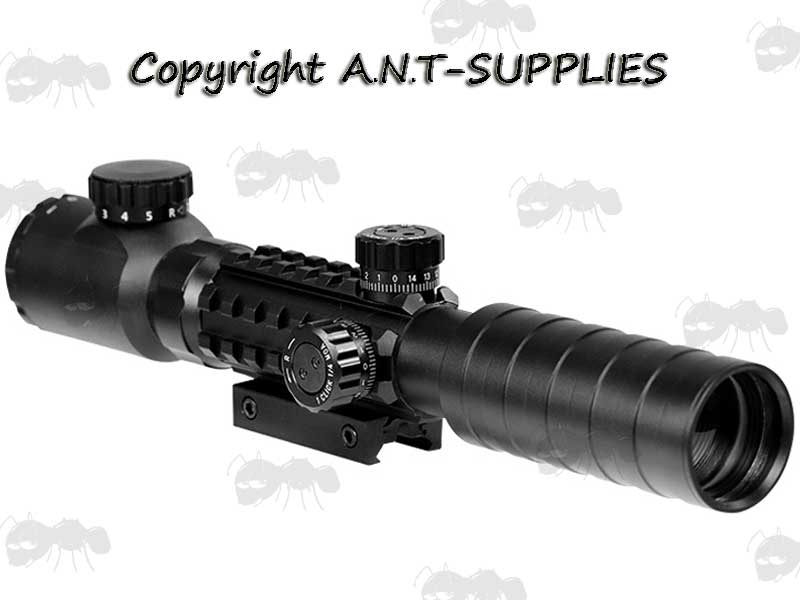 AnTac 3-9x32eg Telescopic Scope with Tri-Rail Body