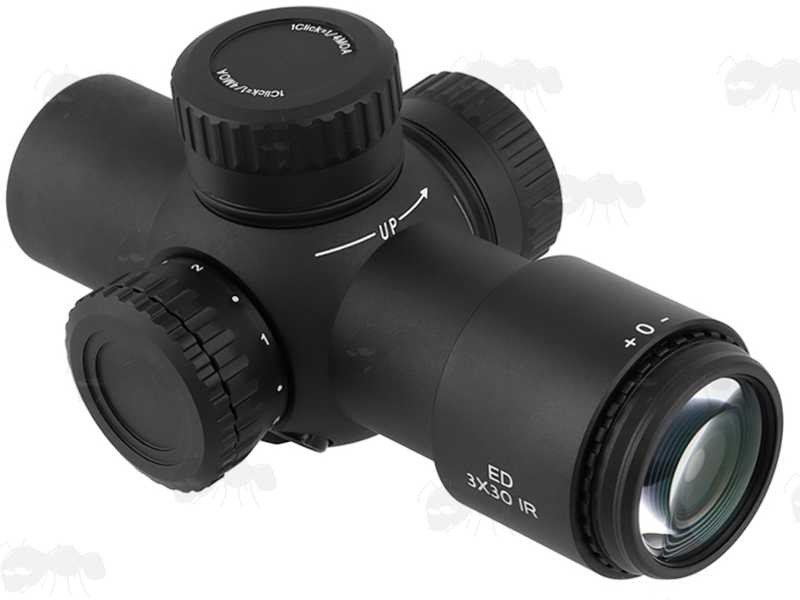 AnTac Compact 3x30 Prism Rifle Scope
