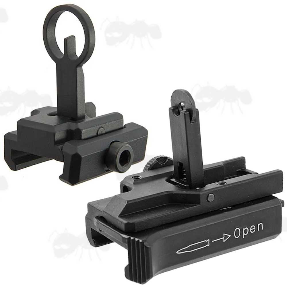 Pair of SA80 A3 Style Iron Sights