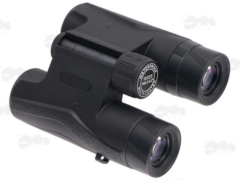 Compact 10x Magnification Binoculars with 25mm Lenses