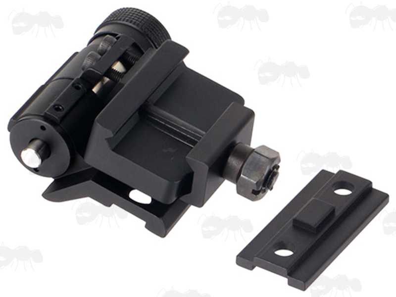 Mounting Hardware for the Flip To The Side Weaver / Picatinny Rail Fitting Dot Sight Magnifier with x3 Magnification