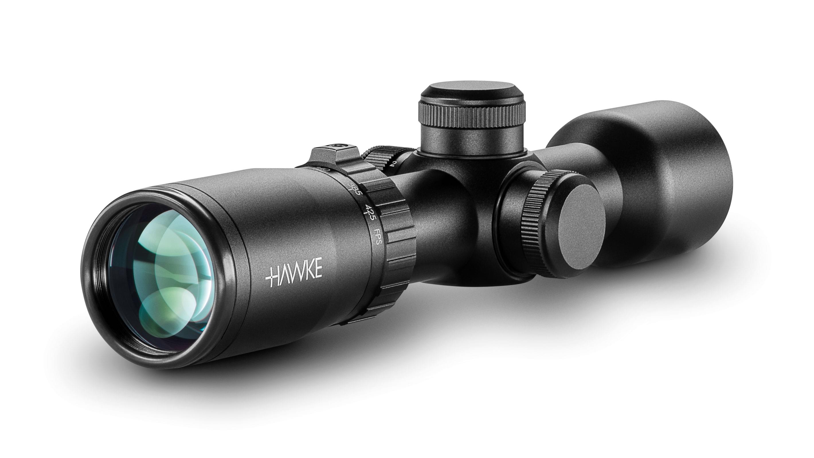 Ocular End View Of The Hawke XB1 1.5-5x32 SR Scope