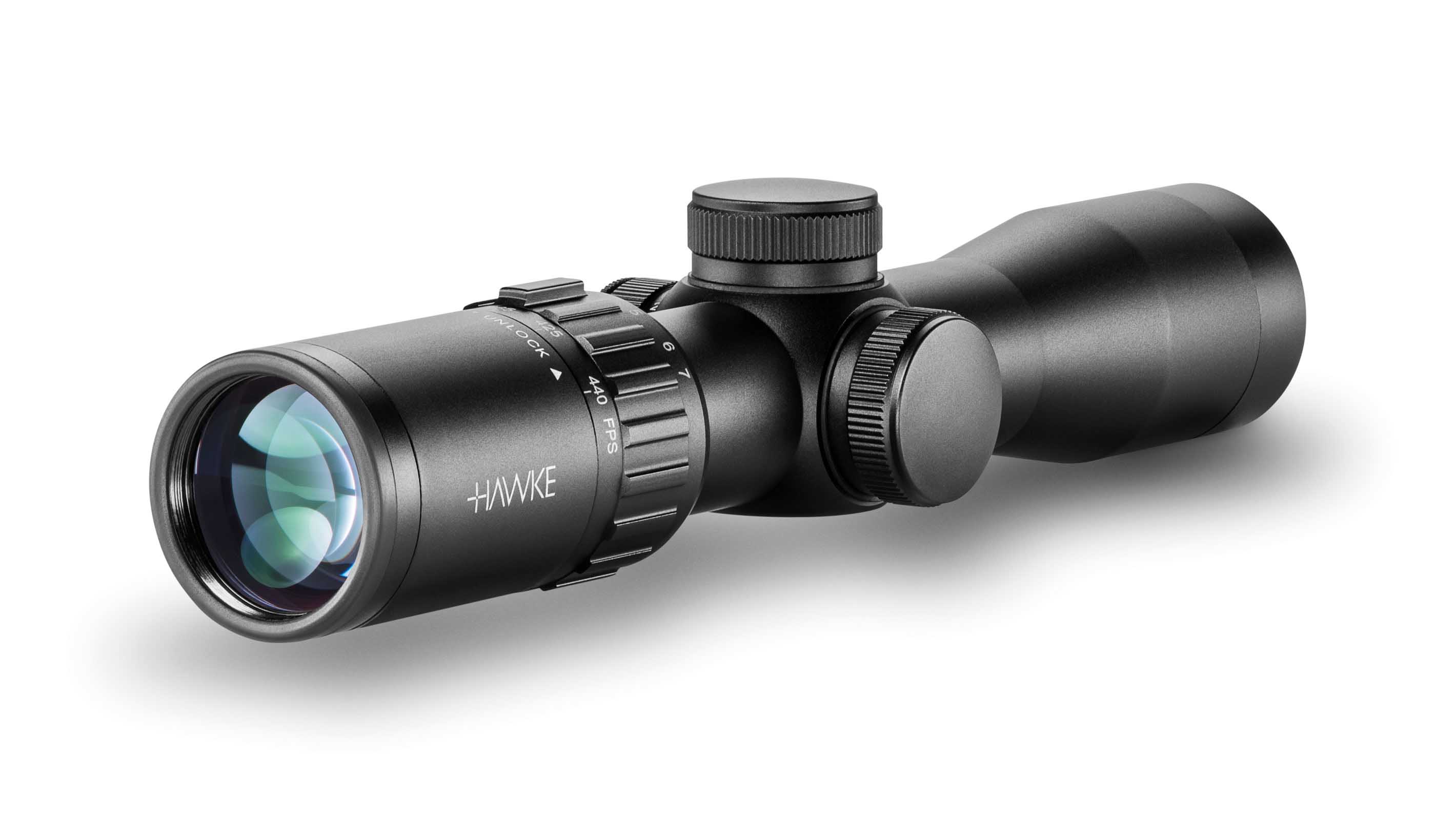 Ocular End View Of The Hawke XB30 2-7x32 SR Scope