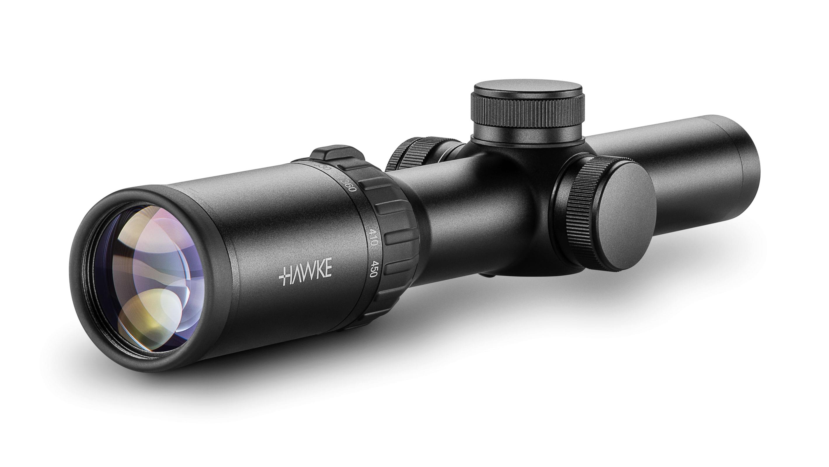 Ocular End View Of The Hawke XB30 Pro 1-5x24 SR Scope