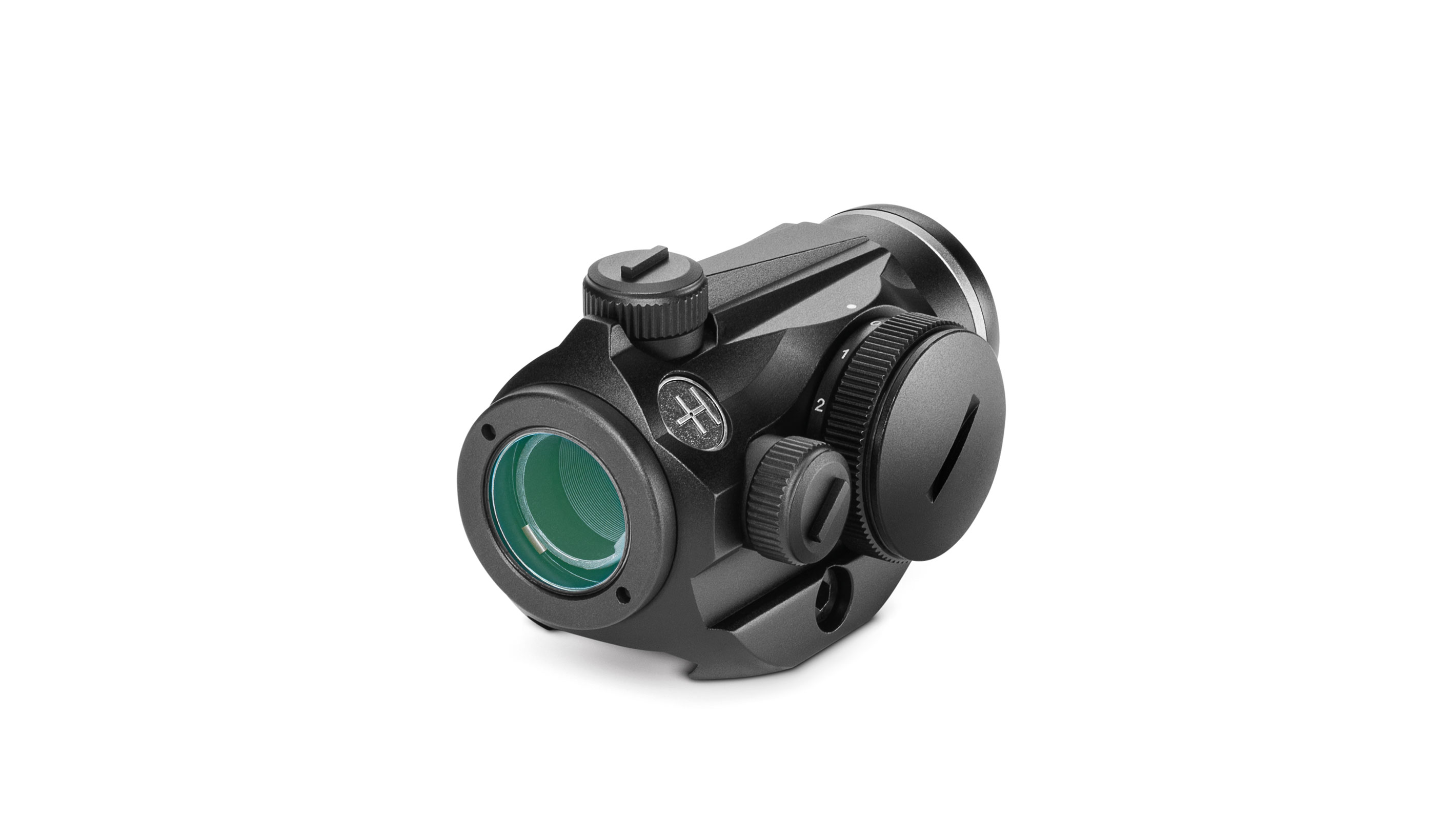 Ocular End View of The Hawke Vantage Red Dot 1x20 With Integrated Weaver Mounts