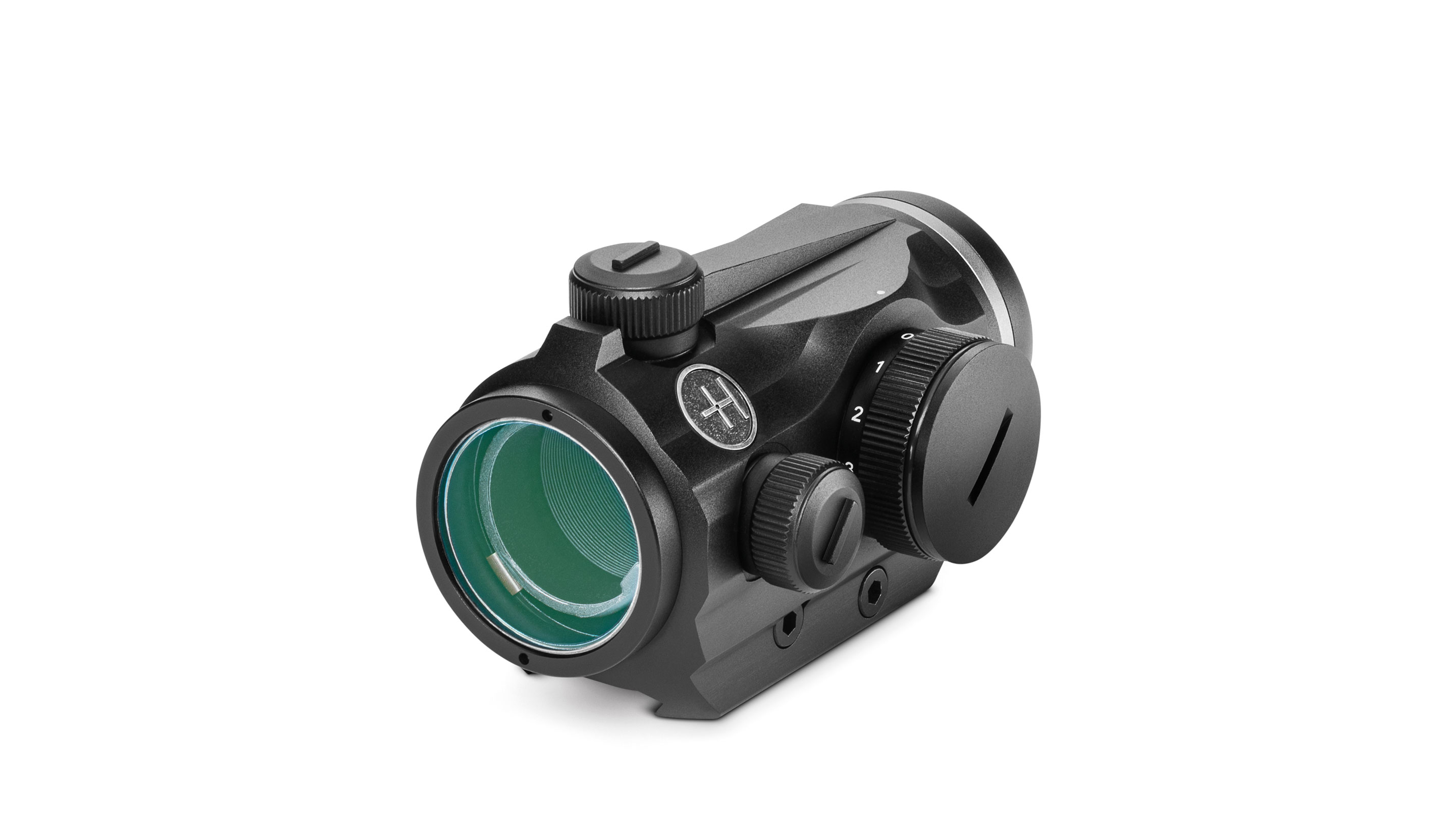 Ocular End View of The Hawke Vantage Red Dot 1x30 With Integrated Weaver Mounts
