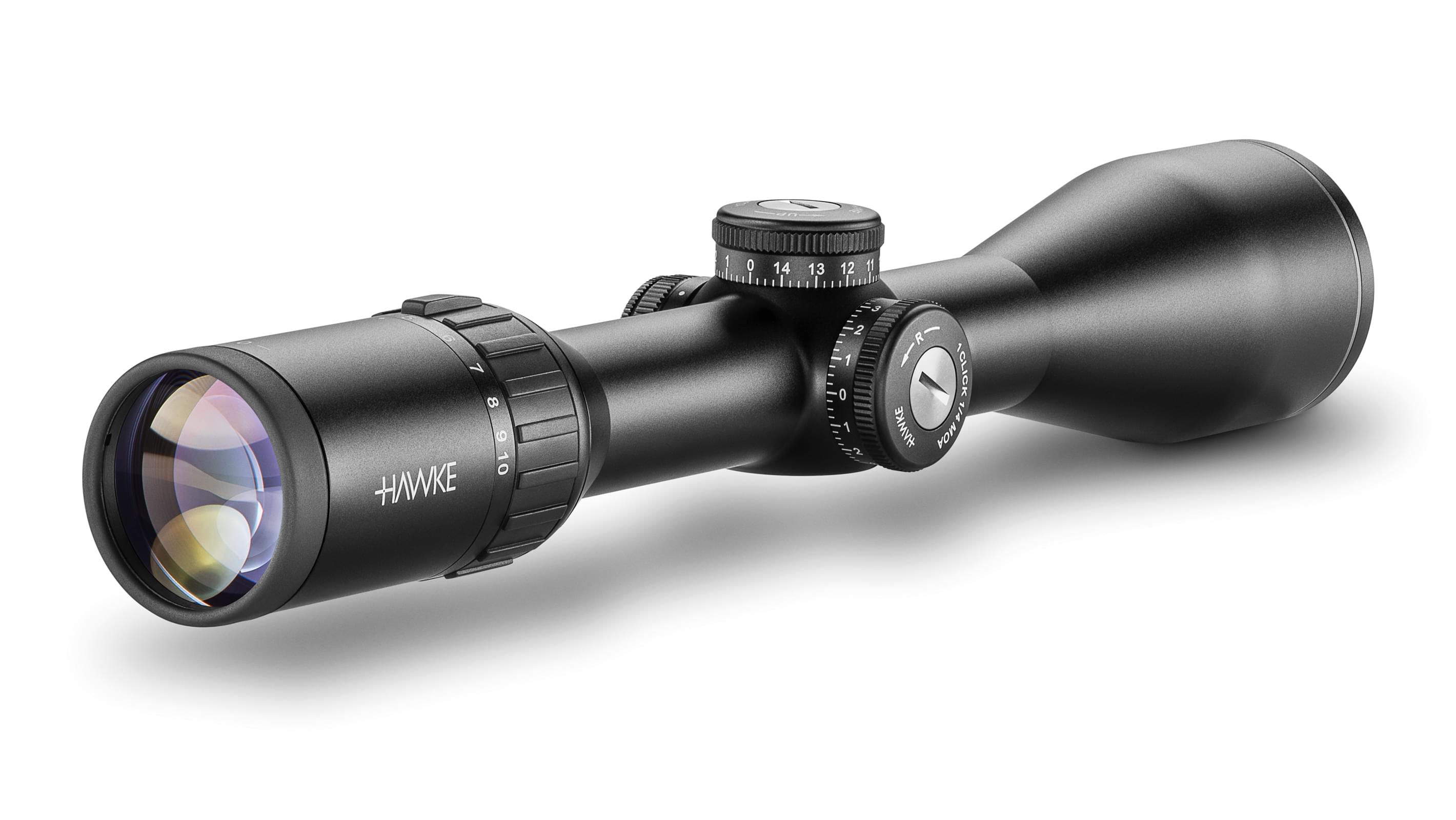 Ocular End View Of The Hawke Endurance 30 WA 2.5-10x50 LRC 10x Rifle Scope