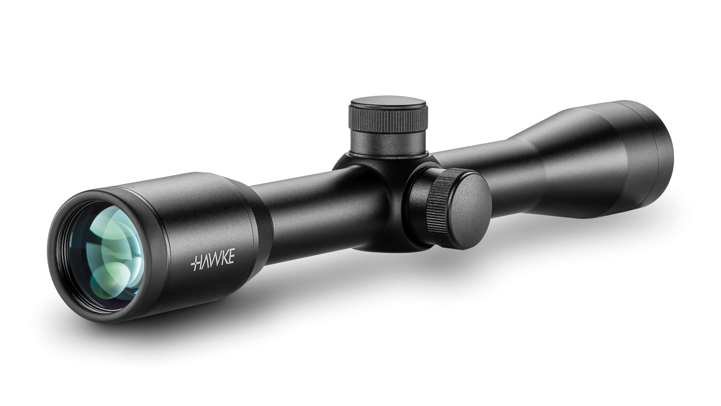 Ocular End View Of The Hawke Vantage 4x32 30/30 Duplex Rifle Scope