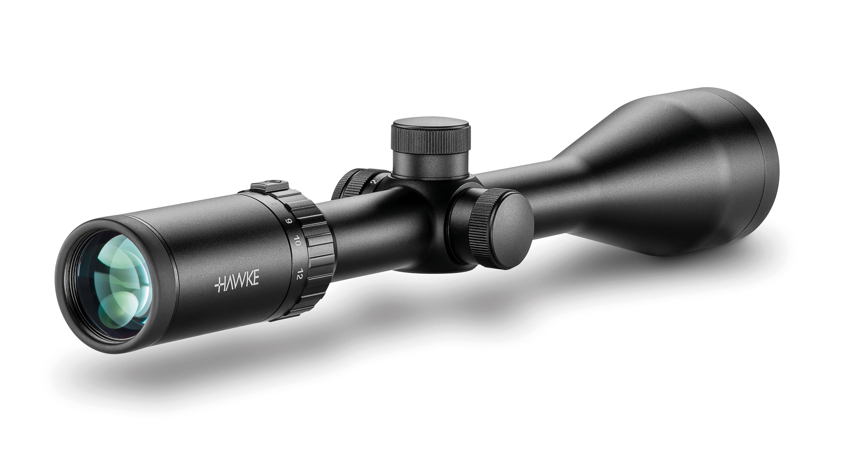 Ocular End View Of The Hawke Vantage IR 3-9x50 L4A Dot Rifle Scope