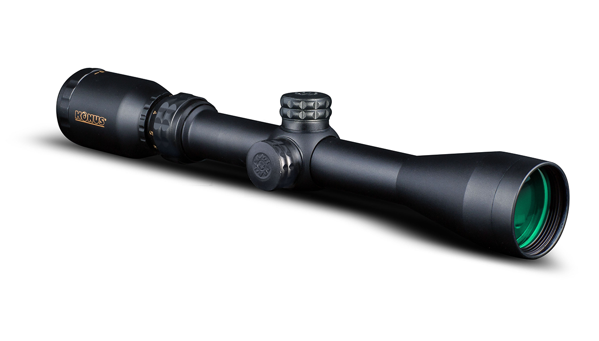 Konus Fire Rifle Scope Range 4x32 and 39x32 Scopes